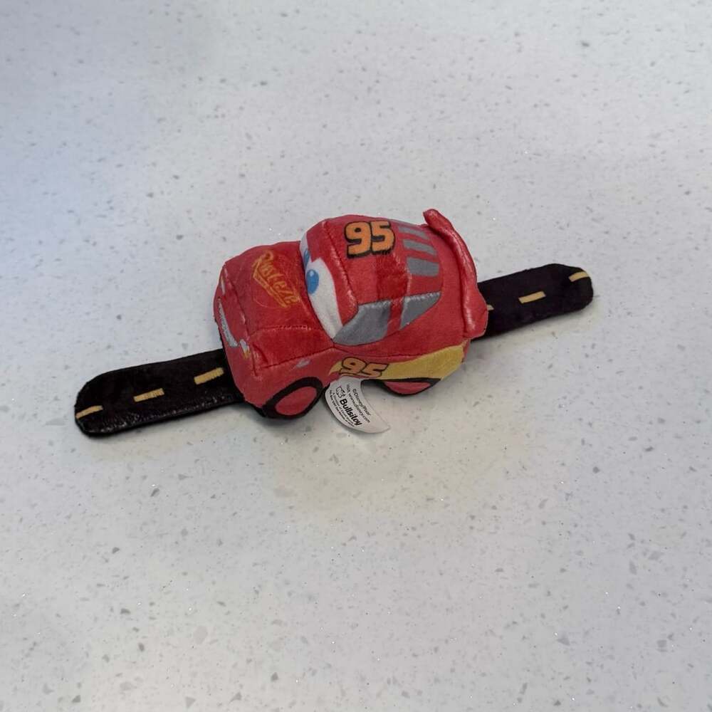 Disney Pixar Lightning McQueen Slap Bracelet Plush